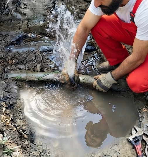 Réparation de fuite d'eau s