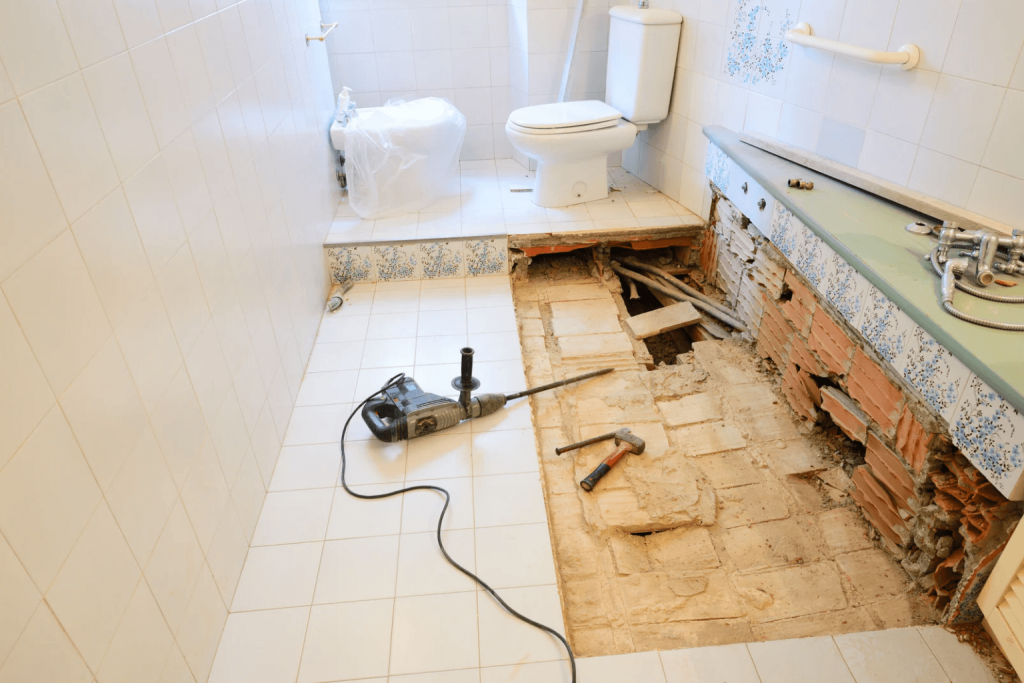 étapes de rénovation salle de bain 